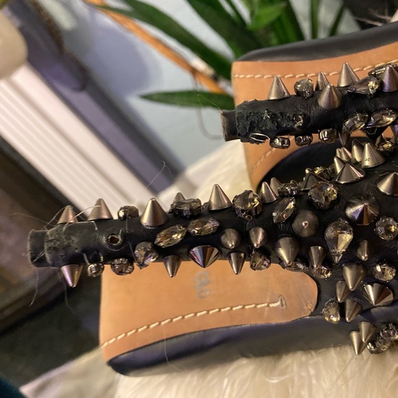 Sam Edelman Lorissa Peep Toe Studded Pump - Picture 7 of 7